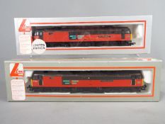 Model Railways - two Lima OO gauge class 47 diesel electric locomotives comprising 'Atlantic