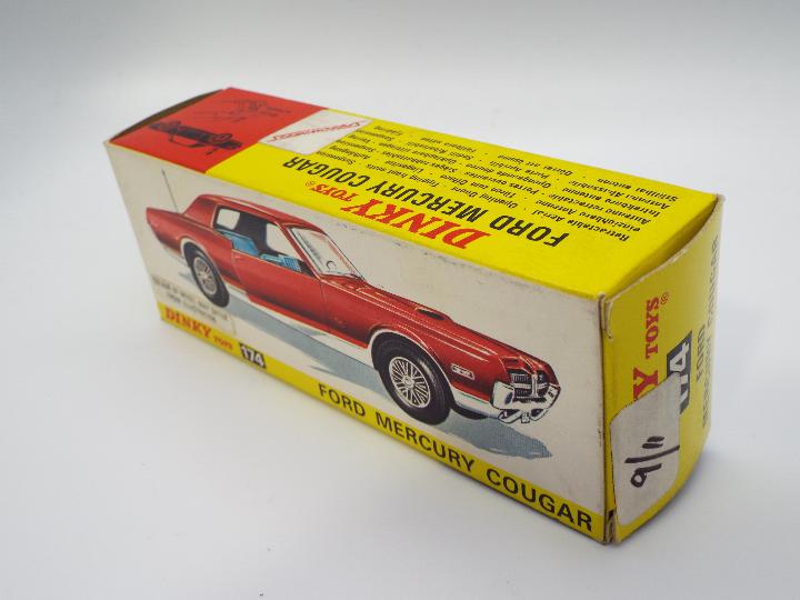 Dinky Toys - A boxed Dinky Toys #174 Ford Mercury Cougar. - Image 3 of 3