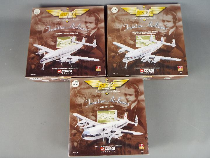 Corgi Aviation Archive - Three boxed diecast 1:144 scale civilian aircraft from Corgi Aviation - Image 2 of 2