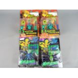 Trendmasters, Topps - Four carded 'Mars Attacks' 1996 action figures by Trendmasters.