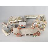 Model Railways - a box of OO gauge scenics (buildings)