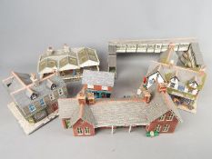 Model Railways - a box of OO gauge scenics (buildings)