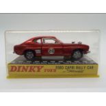 Dinky Toys - A boxed Dinky Toys #213 Ford Capri Rally Car.