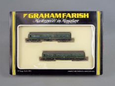 Graham Farish - A boxed Graham Farish #8133 N Gauge BR Class 101 2 Car DMU set Op.No.
