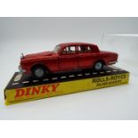 Dinky Toys - A boxed Dinky Toys #158 Rolls Royce Silver Shadow.