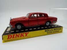 Dinky Toys - A boxed Dinky Toys #158 Rolls Royce Silver Shadow.