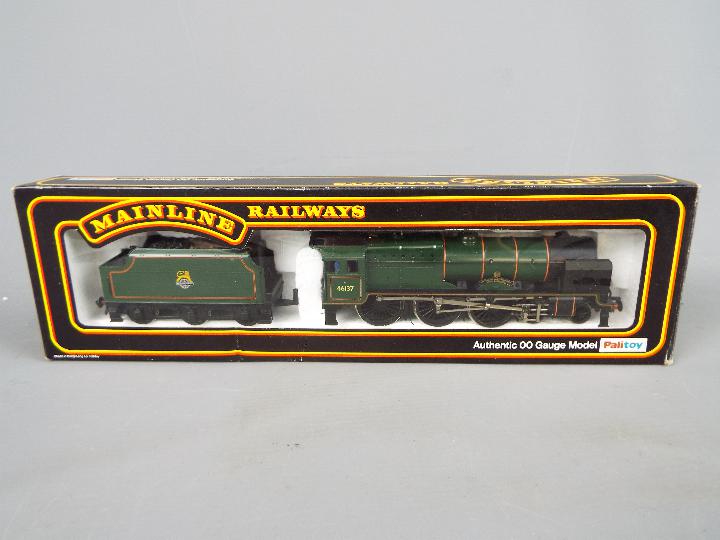 Mainline - an OO gauge locomotive and tender BR, parallel boiler Scot,