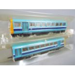 Model Railways - Hornby OO gauge two-car unit Pacer BR blue livery # R 267, appears excellent,