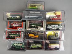 Corgi Original Omnibus, Lledo - 13 boxed diecast model buses,