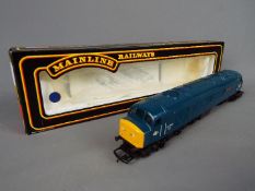 Mainline - an OO gauge Co-Co diesel electric locomotive renumbered and renamed BR blue livery