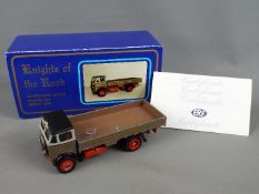 Spot-On Toys & Models Limited - A boxed 1:48 scale 'Knights of The Road' Series ERF Dropside Diesel