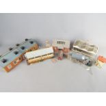 Model Railways - a box of OO gauge scenics (buildings)