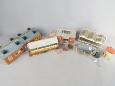 Model Railways - a box of OO gauge scenics (buildings)
