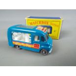 Matchbox by Lesney - Lyons Maid Ice Cream Mobile Shop, blue body,