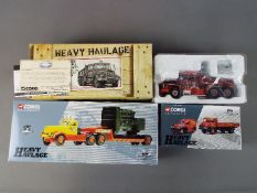 Corgi Heavy Haulage - Three boxed diecast vehicles from the Corgi 'Heavy Haulage' range.