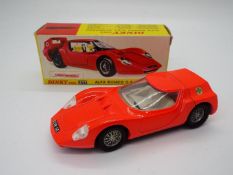 Dinky Toys - A boxed Dinky Toys #217 Alfa Romeo OSI Scarabeo.