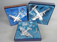 Corgi Aviation Archive - Three boxed 1:144 scale diecast model aircraft.