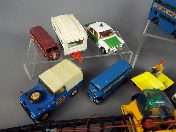 Dinky / Corgi - approximately 15 playworn early diecast model motor vehicles, - Image 3 of 3