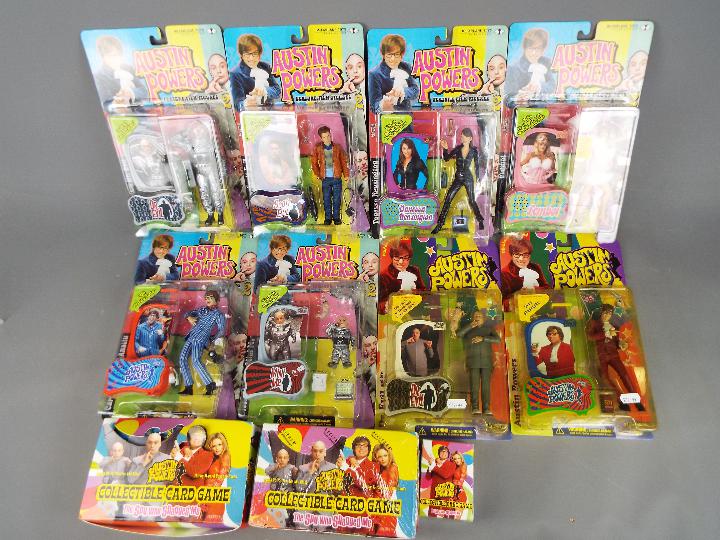 McFarlane Toys - A collection of eight carded figures by McFarlane Toys from the film 'Austin - Image 2 of 2