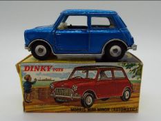 Dinky Toys - A boxed Dinky Toys #183 Morris Mini Minor.