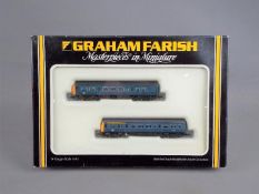 Graham Farish - A boxed Graham Farish N Gauge 2-car Class 101 DMU set Op.No.
