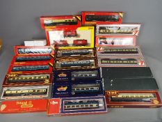 Model Railways - 24 OO gauge items of Hornby, Lima and Mainline passenger rolling stock,