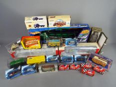 First Gear, Corgi, Hot Wheels - Over 20 boxed diecast vehicles in various scales.