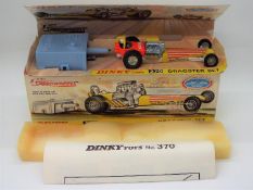 Dinky Toys - A boxed Dinky Toys #370 Dragster Set.