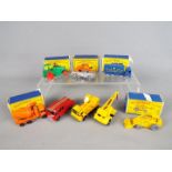 Matchbox by Lesney - A collection of eight diecast Matchbox vehicles, 5 of which are boxed.