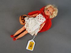 Pedigree Sindy - A Pedigree Sindy blonde 'Patch' doll with painted eyebrows, eyes and freckles,