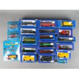 Base Toys - a group of 20 1:76 scale boxed diecast model vehicles by Base Toys.