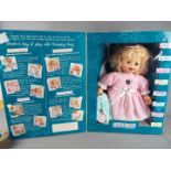 Amazing Amy - A boxed Amazing Amy electronic, 18" interactive, talking doll by Playmates,