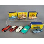 Matchbox by Lesney - A collection of eight diecast Matchbox vehicles, 4 of which are boxed.