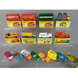 Matchbox by Lesney - A collection of eight boxed Matchbox Superfast diecast vehicles,