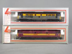 Lima - Two boxed OO gauge Diesel locomotives by Lima. Lot includes #204661 Class 31 Op.No.