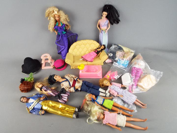 Fashion Dolls - A collection of fashion dolls to include Barbie, Disney and other.