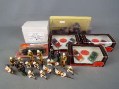 Britains, Steadfast, EFE, Unconfirmed Maker, - A collection of 27 unboxed painted metal soldiers,