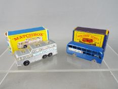 Matchbox - Two boxed diecast vehicles by Matchbox.