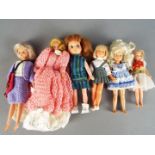 Vintage Fashion Dolls - A collection of six fashion dolls to include the following makes, Rood,