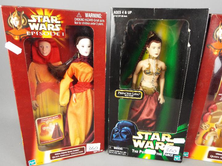 Hasbro Star Wars - A collection of boxed Star Wars figures to include Ultimate Her Queen Amidala - Image 2 of 3