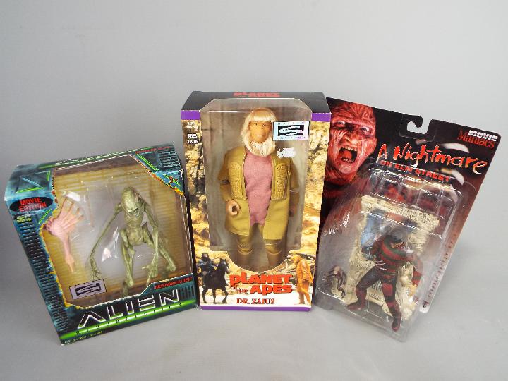 McFarlane Toys, Hasbro; Kenner - Five boxed / carded TV / Film related action figures. - Image 3 of 3