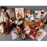 Dolls - A good collection in excess of ten mid-century international, medium sized, collector dolls,