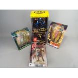 McFarlane Toys, Hasbro; Kenner - Five boxed / carded TV / Film related action figures.