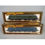 Mainline Railways - two diesel electric class 45 locomotives comprising BR blue livery 'The