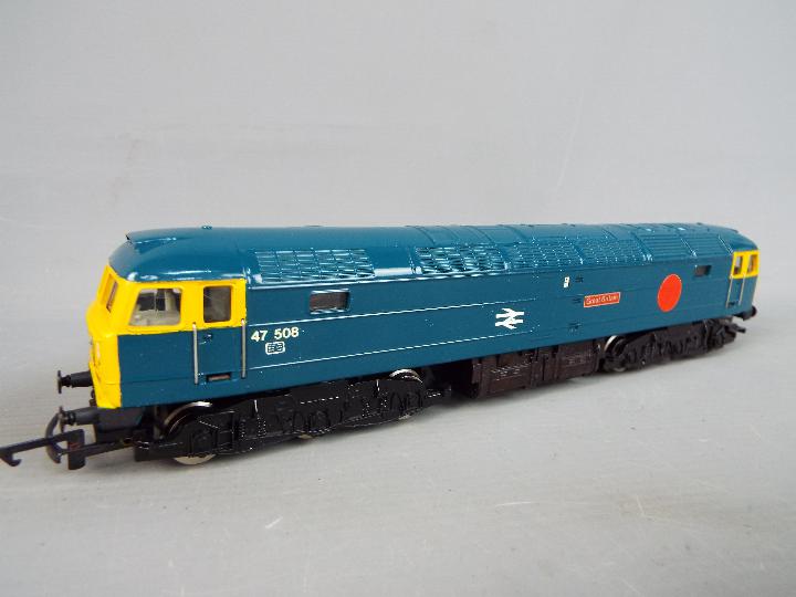 Hornby - A boxed OO gauge R863 47 Class Diesel Locomotive Repainted in BR Blue livery Op.No. - Image 2 of 2