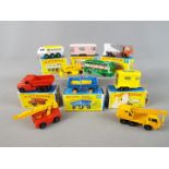 Matchbox by Lesney - A collection of ten diecast Matchbox vehicles, 6 of which are boxed.