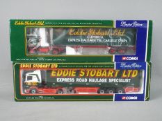 Corgi - A pair of boxed Limited Edition 1:50 scale trucks from Corgi.