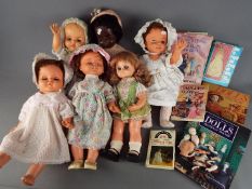 Dolls - A collection of mid-century plastic, female baby dolls,