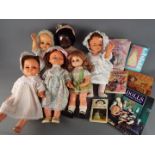 Dolls - A collection of mid-century plastic, female baby dolls,