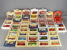 Lledo - A boxed collection of approximately 60 diecast vehicles by Lledo.